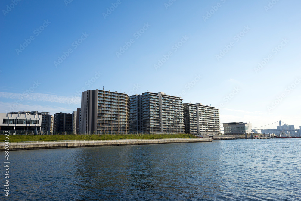 東京晴海の新しいアパートメント
