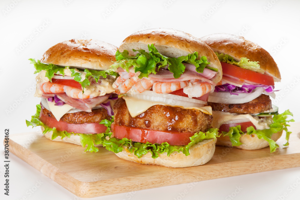 手作りハンバーガー 手作りハンバーガー