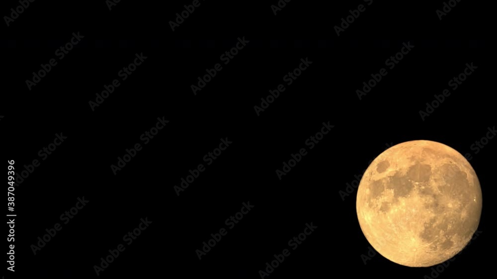 Time Lapse Of Closeup Full Blood Moon Rising In The Night Sky Time Lapse Of Closeup Full Blood Moon Rising In The Night Sky