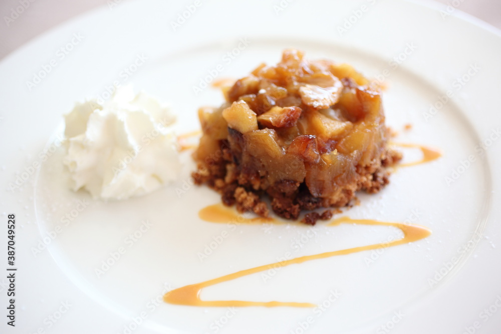 デザートのスイーツ