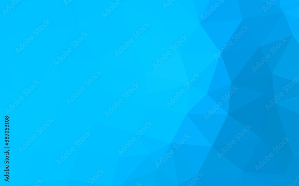 Light BLUE vector abstract polygonal texture. Light BLUE vector abstract polygonal texture.
