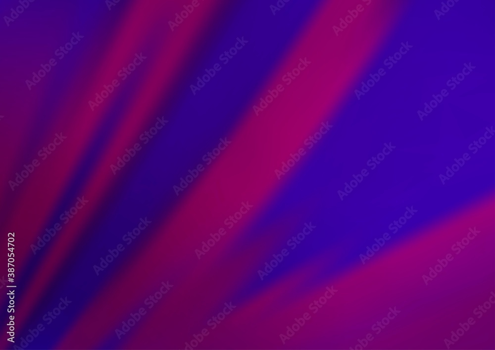 Naklejka premium Dark Purple vector texture with colored lines.