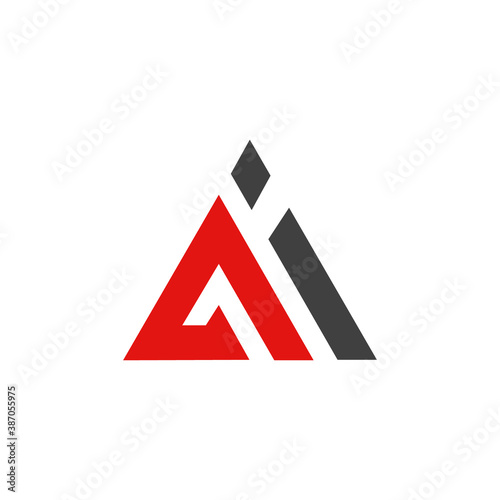 ai logo design vector icon symbol