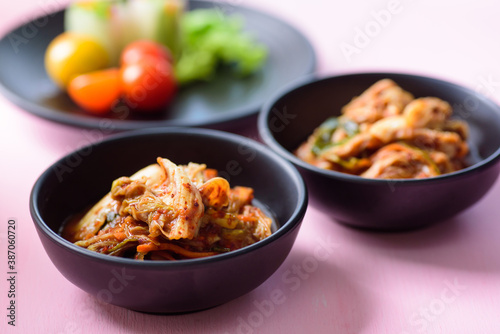 Kimchi cabbage (Korean food), local and cultural food that is unique of Korea 