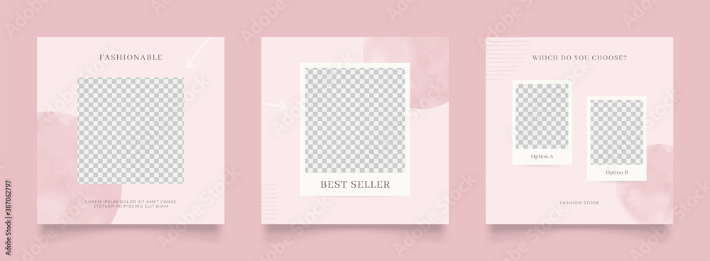 social media template fashion banner for digital marketing and sale promo. fashion banner advertising. red pink promotional mock up photo vector frame illustration social media template fashion banner for digital marketing and sale promo. fashion banner advertising. red pink promotional mock up photo vector frame illustration
