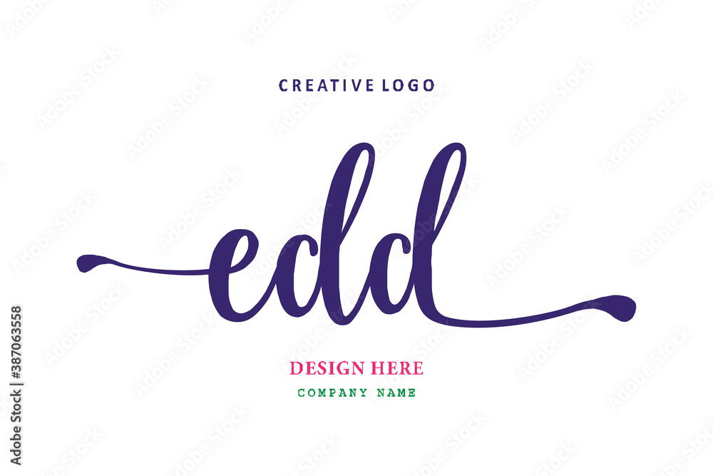 logo composition of the letter EDD is simple, easy to understand and authoritative logo composition of the letter EDD is simple, easy to understand and authoritative