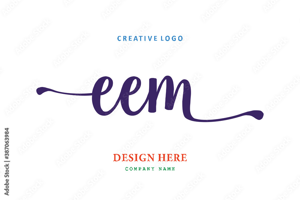 logo composition of the letter EEM is simple, easy to understand and authoritative logo composition of the letter EEM is simple, easy to understand and authoritative