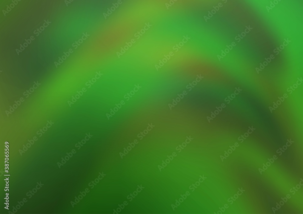 Light Green vector modern bokeh pattern. Light Green vector modern bokeh pattern.