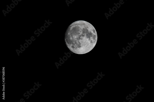  full moon night, Fairbanks, Alaska