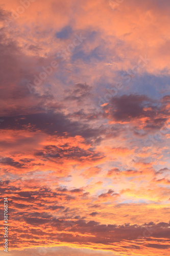 夕焼け雲