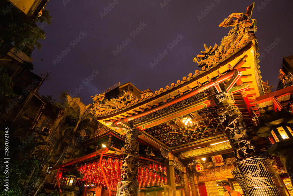 Fototapeta premium 台湾 台北の天后宮 
