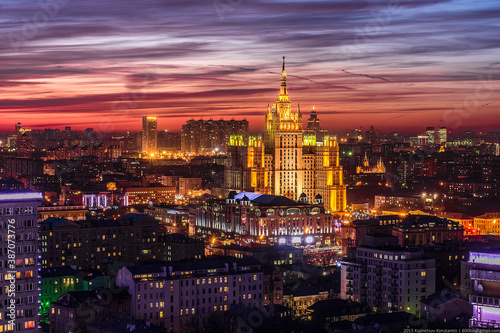 Ночная Москва © Константин Кузнецов
