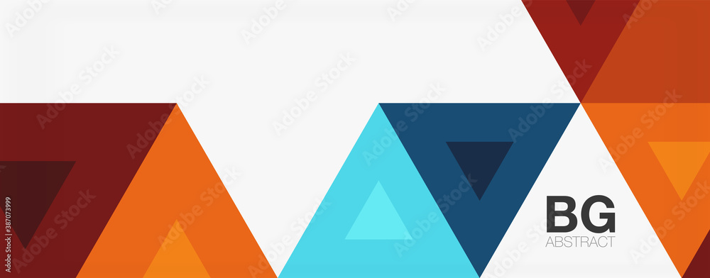 Mosaic triangle pattern abstract background for cover, banner, flyer and poster and other template Mosaic triangle pattern abstract background for cover, banner, flyer and poster and other template