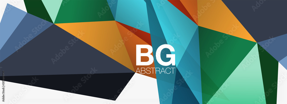 3d mosaic abstract backgrounds, low poly shape geometric design 3d mosaic abstract backgrounds, low poly shape geometric design