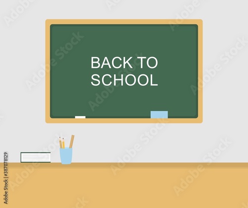 design about back to school background
