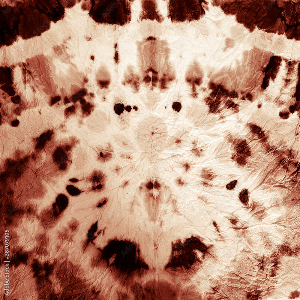 Muddy Art. Cocoa Stains. Brown Pink Watercolor Texture. Brown Dip Dyed. Duotone Gradient Muddy Art. Sangria Swirl Shape. Old Crumpled Poster. Brick Red Drawing. Bark Cloth