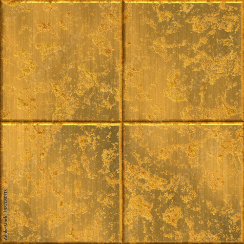 old gold texture tiles