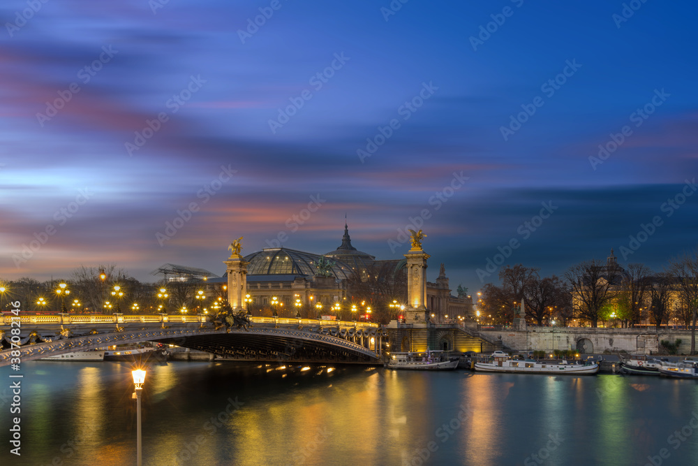 Fototapeta premium Bridge of the Alexandre III, Paris