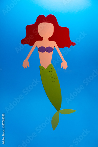 Arielle the papercut mermaid (ID: 387083583)