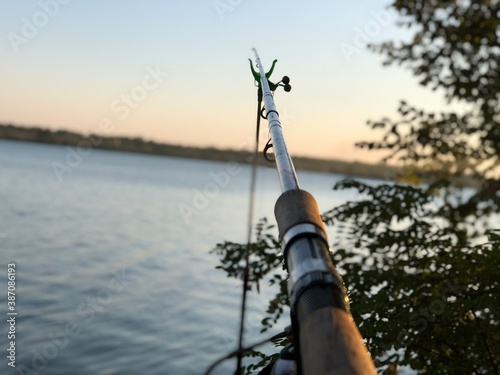 fishing on the river