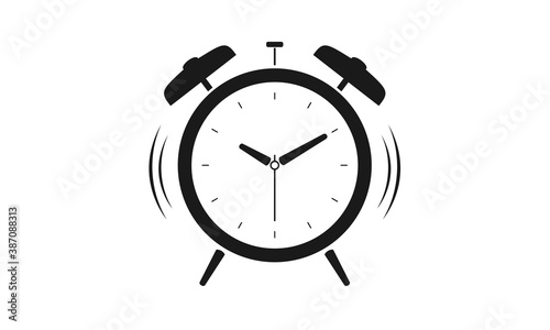 Alarm clock vector icon