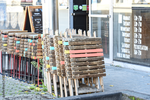 Photography cafe restaurant brasserie fermé covid-19 coronavirus confinement reconfinement