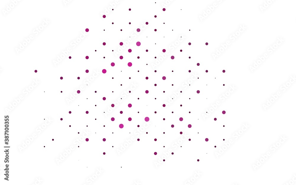Light Pink, Blue vector backdrop with dots. Light Pink, Blue vector backdrop with dots.