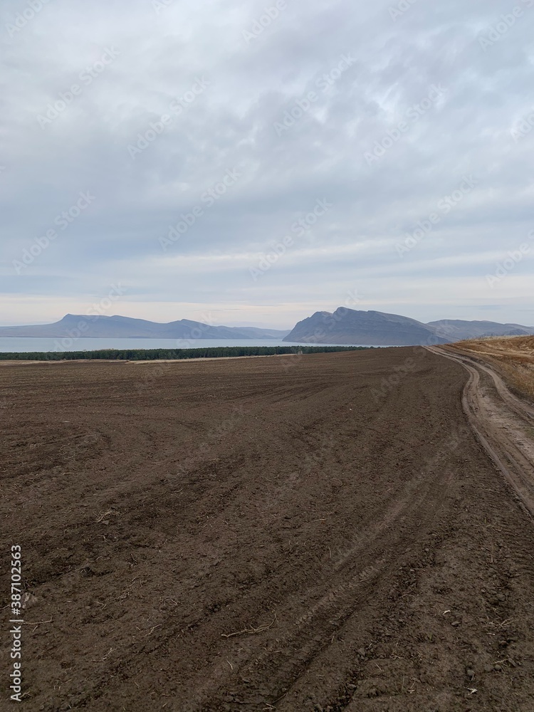 road through the desert