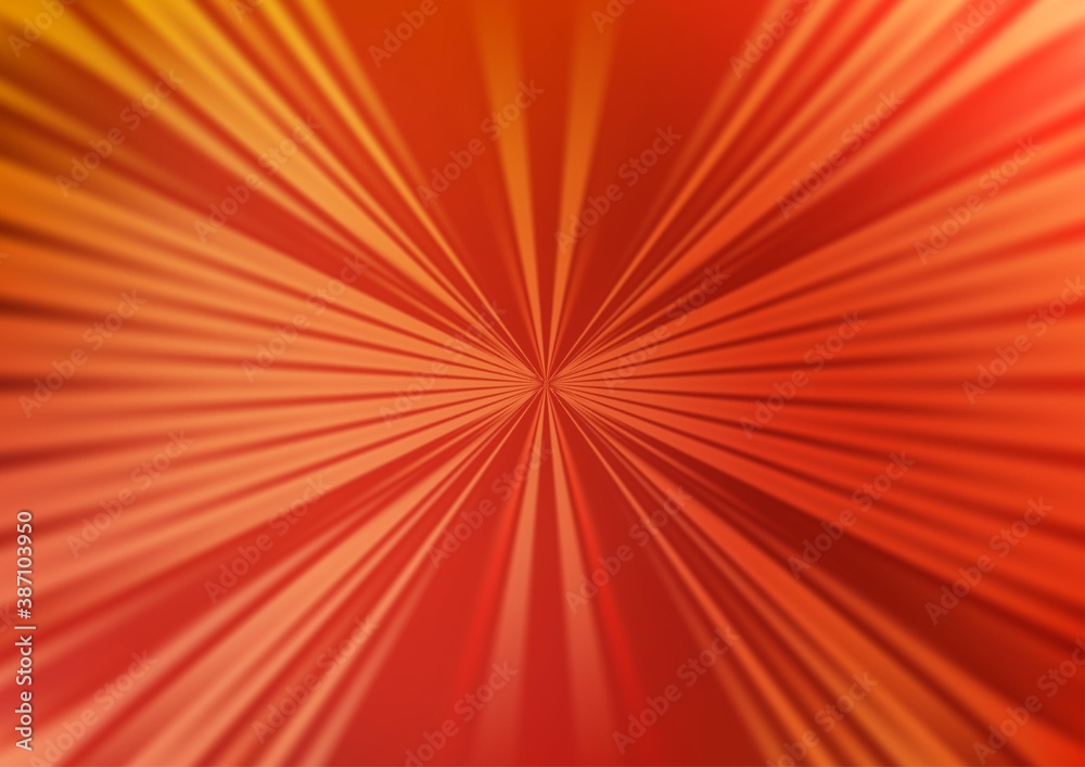 Obraz premium Light Orange vector background with straight lines.