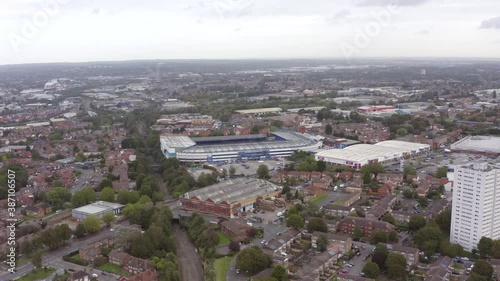 Drone Shot Passing St Andrew's Football Stadium photo