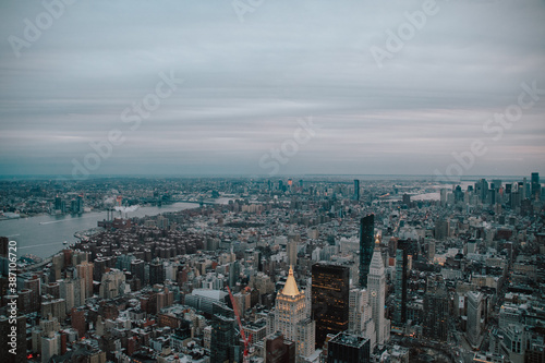 Foto de las vistas desde un rascacielos en Nueva York