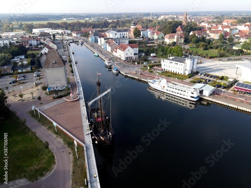 Seebad Ueckermünde, Stadthafen 2020