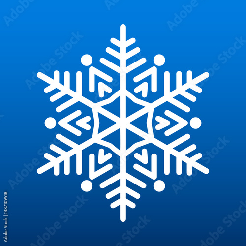 winter holidays snowflake in form of pine tree and people illustration