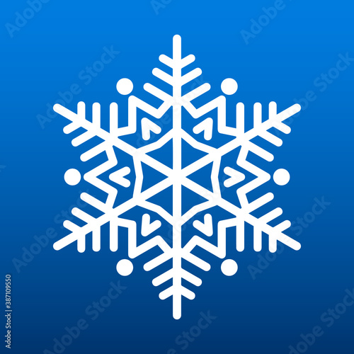 winter holidays snowflake in form of pine tree and people illustration