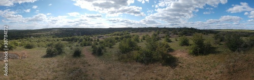 panorama of the mountains