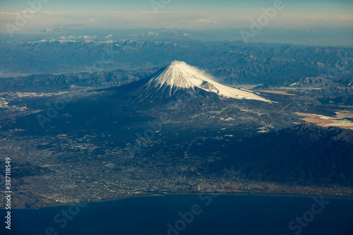 冬の富士山