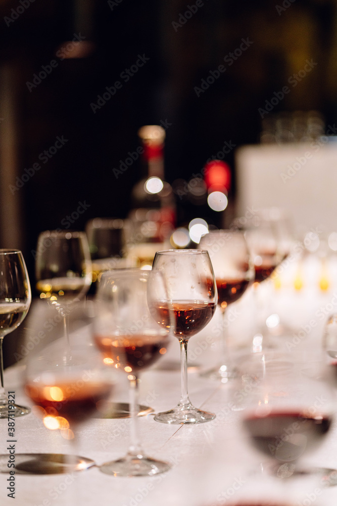 glass of wine glass of wine