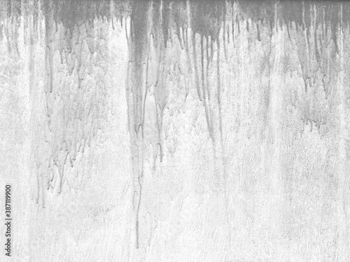 Down flows of gray paint, creative background