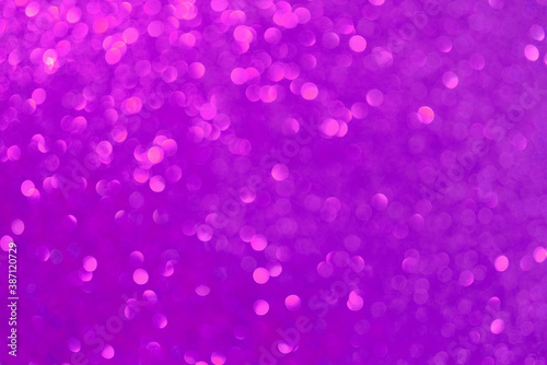 Abstract pink background. Beautiful bokeh effect. Light circles background.