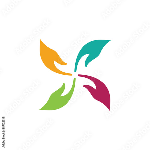 Free Download Hand Care Logo Template vector icon Business - GFXLoad