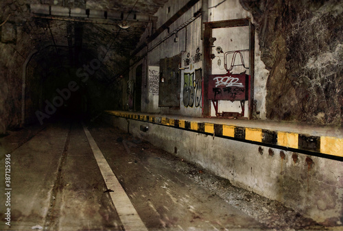 an abandoned underground facility