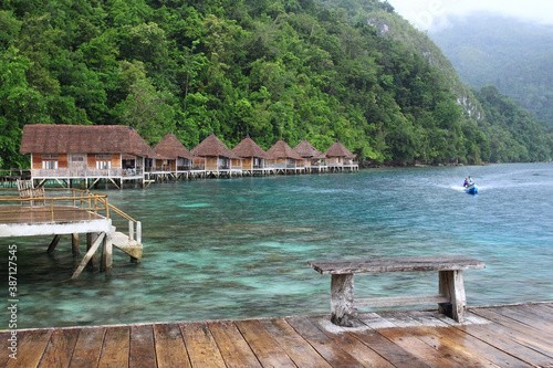 Photos After the rain at Ora Beach Resort in Seram island, Central Maluku, Indonesia