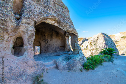 Pancarlik Church and Valley in Cappadocia photo