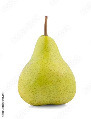 pear fruit an isolated on white background