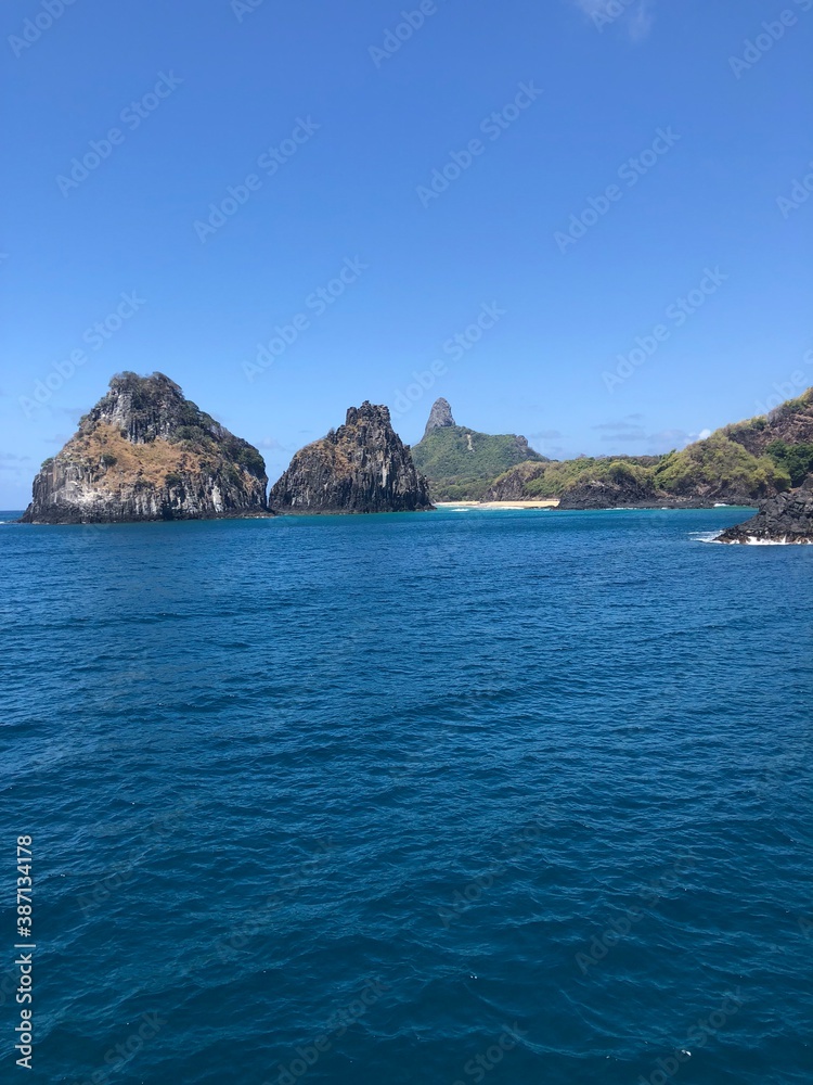 Sunny day in a Exclusive Beach in Brazil