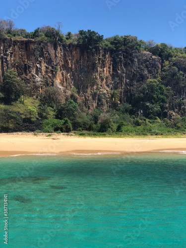 Sunny day in a Exclusive Beach in Brazil