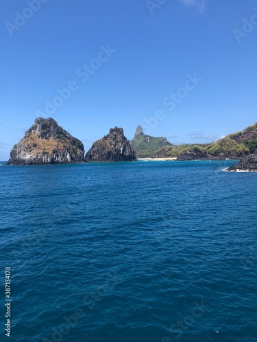 Sunny day in a Exclusive Beach in Brazil