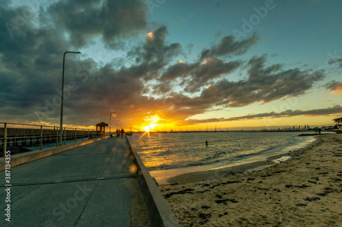  Brighton Pier Sunset © david hutchinson