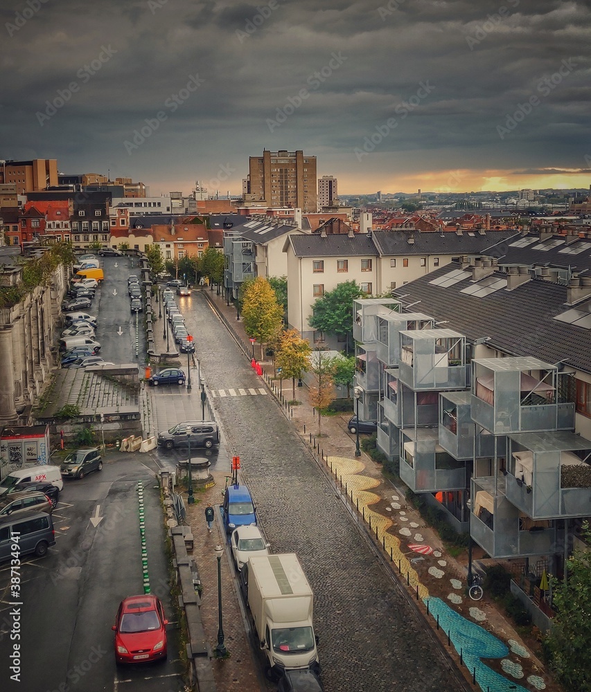 view of the city