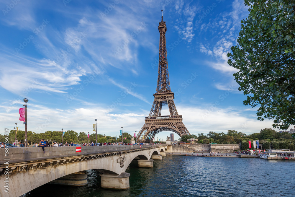Fototapeta Francja, Paryż, Wieża Eiffla